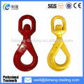 Forged Alloy Steel European Swivel Self-Locking Hook